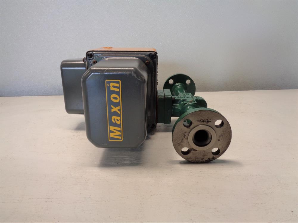 Maxon 1" 150# Electromechanical Shut-Off Valve 100SMA12-FA22-BB22A0